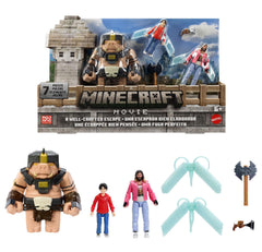 Minecraft Movie Well-Crafted Escape Figure Pack