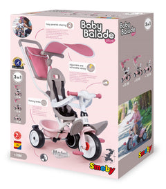 Smoby Baby Balade Trike - Pink