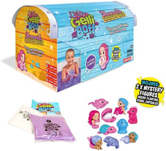 Zimpli Gelli Baff Glitter Mermaid Treasure  Chest Box -PURPLE GLITTER