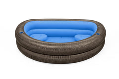 Bestway 7ft TruPrint Wicker Family Pool