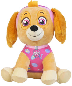 PAW Patrol Skye 33cm Sitting Plush with Printed Seasonal Jumper