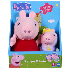 Peppa Pig & Baby 2 Pack Plush
