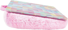 Make It Real Triangle Faux Fur Lap Desk