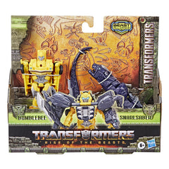 Transformers Rise of the Beasts Bumblebee & Snarlsaber Figures