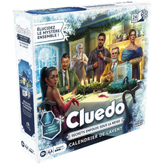 Hasbro Clue Advent Calendar: Secrets Under Snowfall