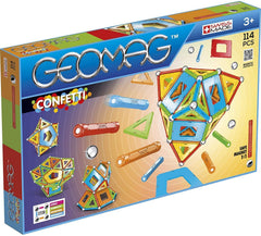 Geomag Confetti Construction 114 Piece Set