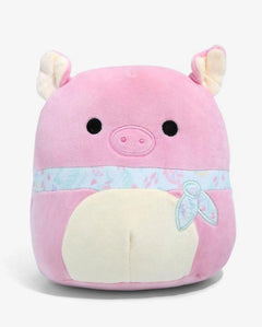Squishmallow Hettie the Pink Pig with Scarf