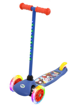 MoVe Spidey and His Amazing Friends Tilt & Glo Scooter with Light Up Wheels