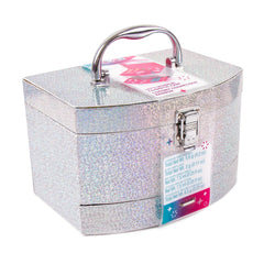 Three Cheers For Girls Let’s Sparkle Rainbow Large Cosmetic Case
