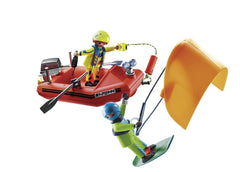 Playmobil City Action Sea Rescue: Kitesurfer Rescue with Speedboat 70144