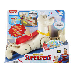 Fisher-Price DC League of Super-Pets Rev & Rescue Krypto Figure