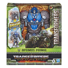 Transformers Rise of the Beasts Smash Changer Optimus Primal Figure