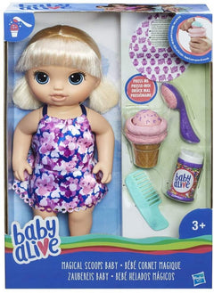 Baby Alive Magical Scoops Baby With Blonde Hair