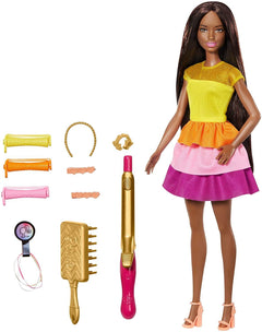Barbie Ultimate Curls Brown Hair Doll