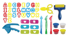 Kid's Dough Alphabet Cutter Set