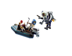 Playmobil City Action Police Jet Pack with Boat 70782