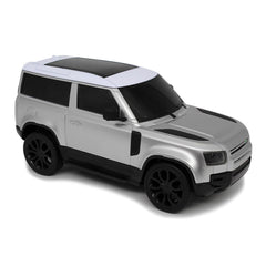 CMJ RC Cars Land Rover Defender Silver 1:24 Scale 2.4Ghz Car