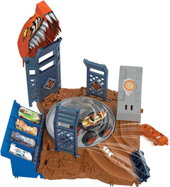 HOT WHEELS Monster Trucks Arena Smashers Tiger Shark Spin-Out Challenge