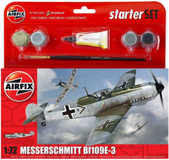 Airfix Small Starter Set Messerschmitt bf109e 3