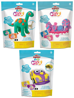 Play-Doh Air Clay Dinos Racer and Foodie 3 Pack