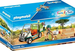 Playmobil 70346 Family Fun Zoo Vet with Medical Cart