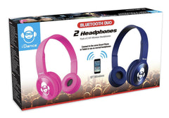 iDance BT Wireless Headphones - 2 Pack