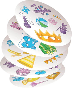 Dobble 2 Pack 10th Anniversary Edition 5 in 1 Card Game