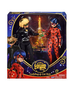 Miraculous Movie Ladybug & Cat Noir Doll 2 Pack