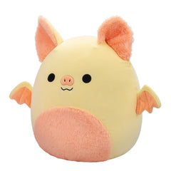 Original Squishmallows 16-Inch - Meghan the Cream and Pink Bat Plush