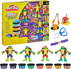 Play-Doh Teenage Mutant Ninja Turtles Cowabunga Creations Playset