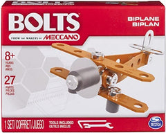Meccano Bolts Mini Vehicle Biplane