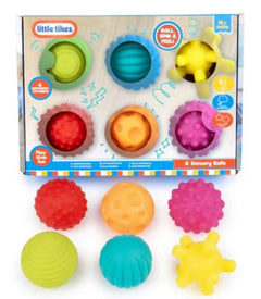 Little Tikes Sensory Balls - 6 Pack