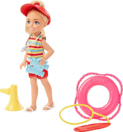 Barbie  Chelsea Can Be Blonde Lifeguard Small Doll Set