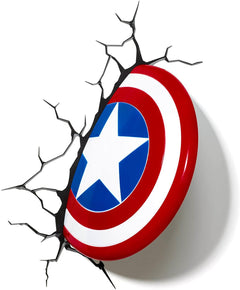Marvel Captain America's Shield 3D Wall Light