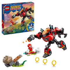 LEGO Knuckles vs. Dr. Eggman Egg Crusher Mech 7705