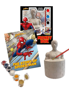 Spider-Man Story Book & Money Box