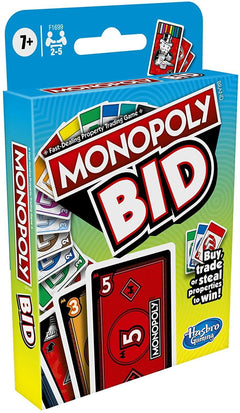 Monopoly Bid Game Card Game