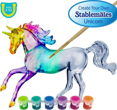 Breyer Suncatcher Unicorn Paint & Play Set