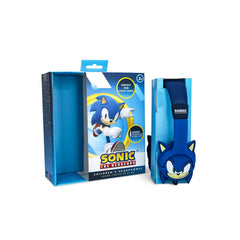 Sonic The Hedgehog Childrens Headphones with Moulded Ears