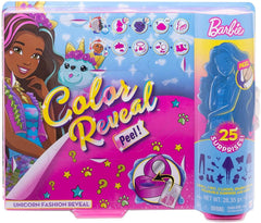 Barbie Colour Reveal Peel Unicorn Doll