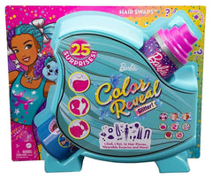 Barbie Colour Reveal Glitter Hair Swaps Doll