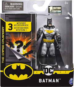 DC Comics Gold Detailing Batman 4 inch Figure with 3 Mystery Accessories