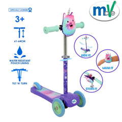 MoVe Mini Go! Caticorn Tilt Scooter with Squishle
