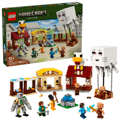LEGO Minecraft The Ghast Balloon Village Attack Toy 21273