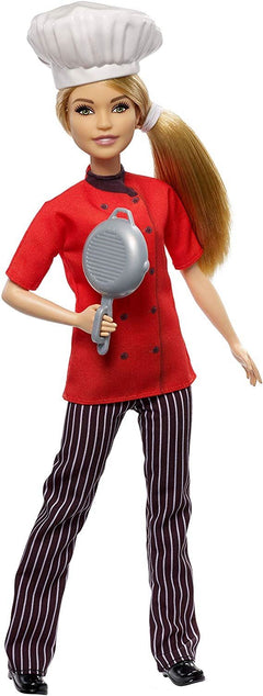 Barbie Chef Doll with Frying Pan