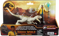Jurassic World Chaos Theory Dinosaur Set - Darius & Atrociraptor