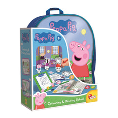 Peppa Pig Zainetto Colouring and Drawing School Backpack