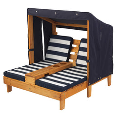 KidKraft Double Chaise Lounge with Cupholder