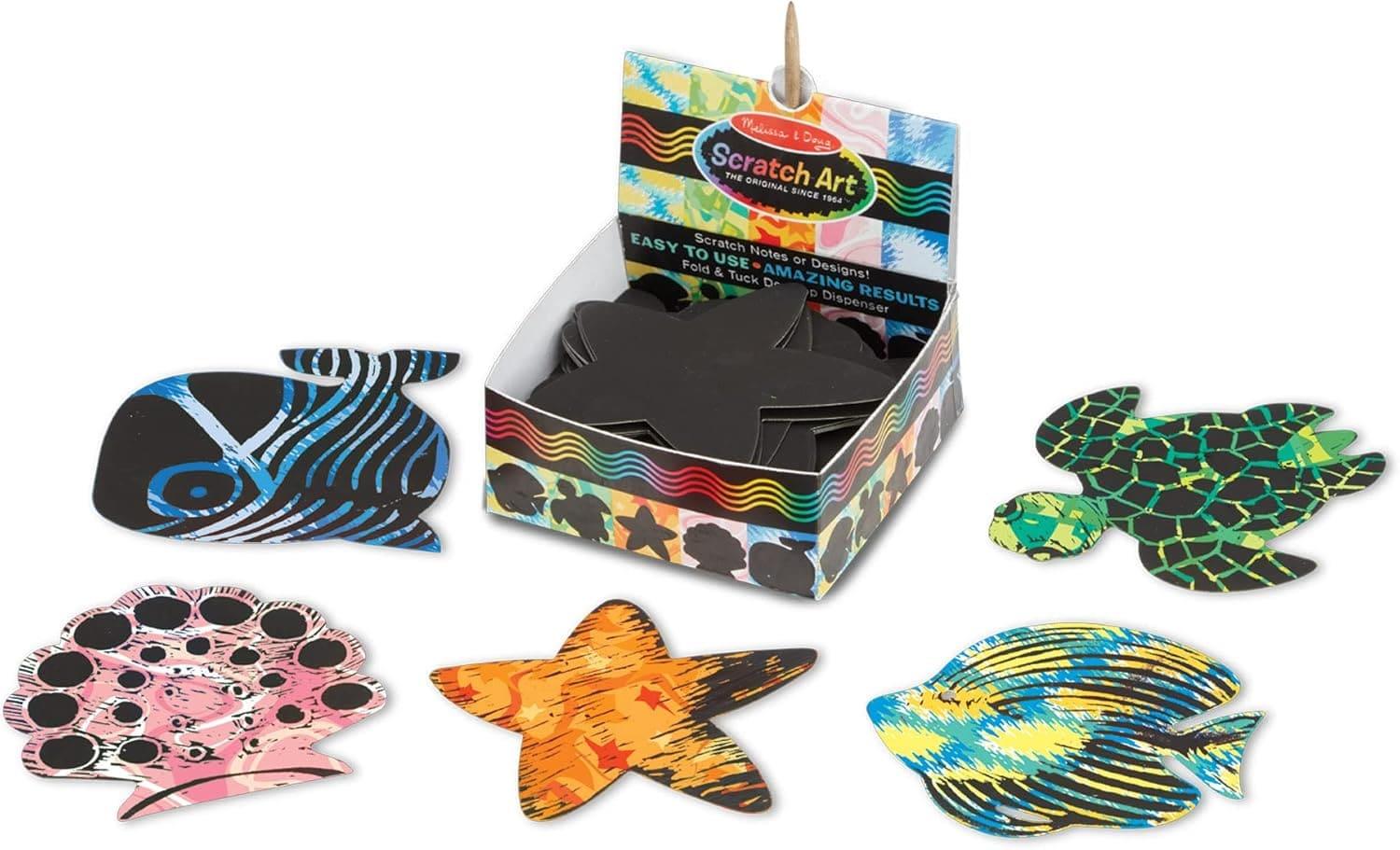Melissa & Doug Nature Scratch Art Cards
