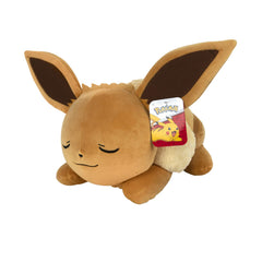 Squishmallows Pokemon Sleeping Eevee 18 Inch Plush